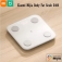 Характеристики розумних вагів Xiaomi Mijia Body Fat Scale S400, модель MJTZC01YM, загартоване скло, ABS пластик, 4 круглих електрода з нержавіючої сталі на поверхні, діапазон вимірювання ваги 100 г – 150 кг, керування Mi Home, вимірюють 25 показників (на основі зважування та двочастотного біоімпедансного аналіза), режим зважування малюка або хатньої тварини, легкі об’єкти від 100 г, контроль балансу тіла, гостьовий режим, параметри 36 людей, дисплей, bluetooth 5.0, Київ, Киев